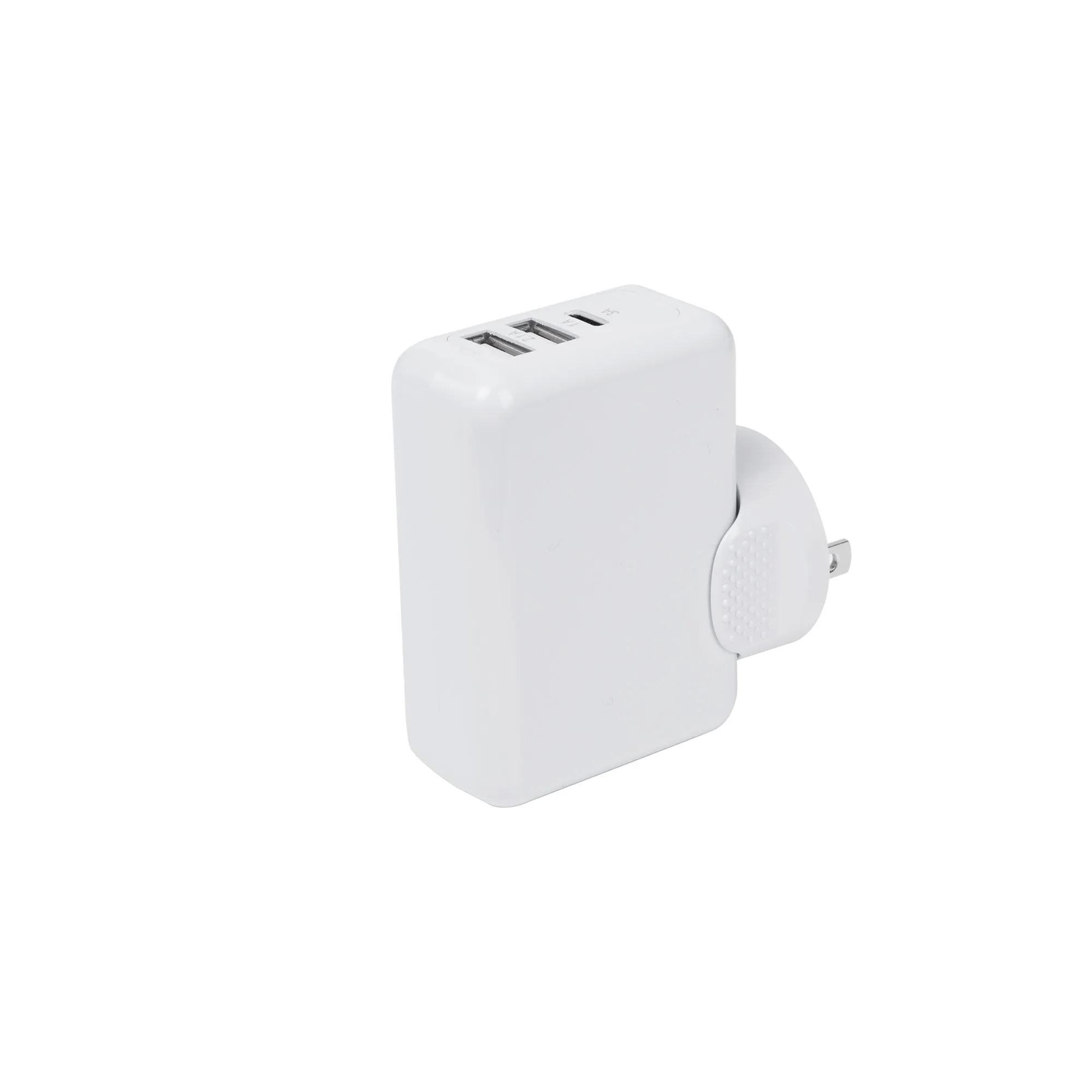 World 2 x USB-A & USB-C Charger