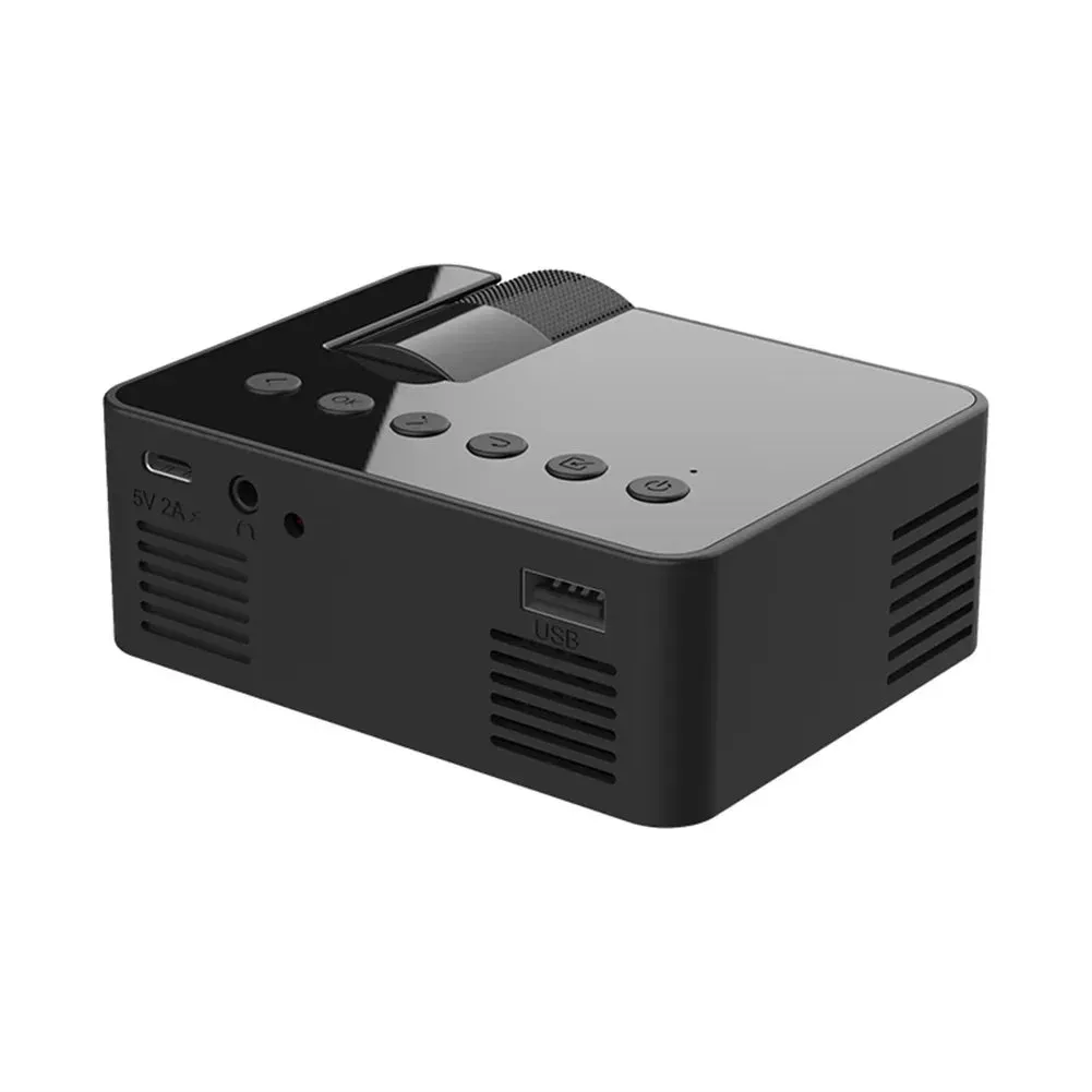 YT100 Portable Smart Projector WiFi Mini Projector HD Video Projector Compatible For Smart Phones Tablet Accessories